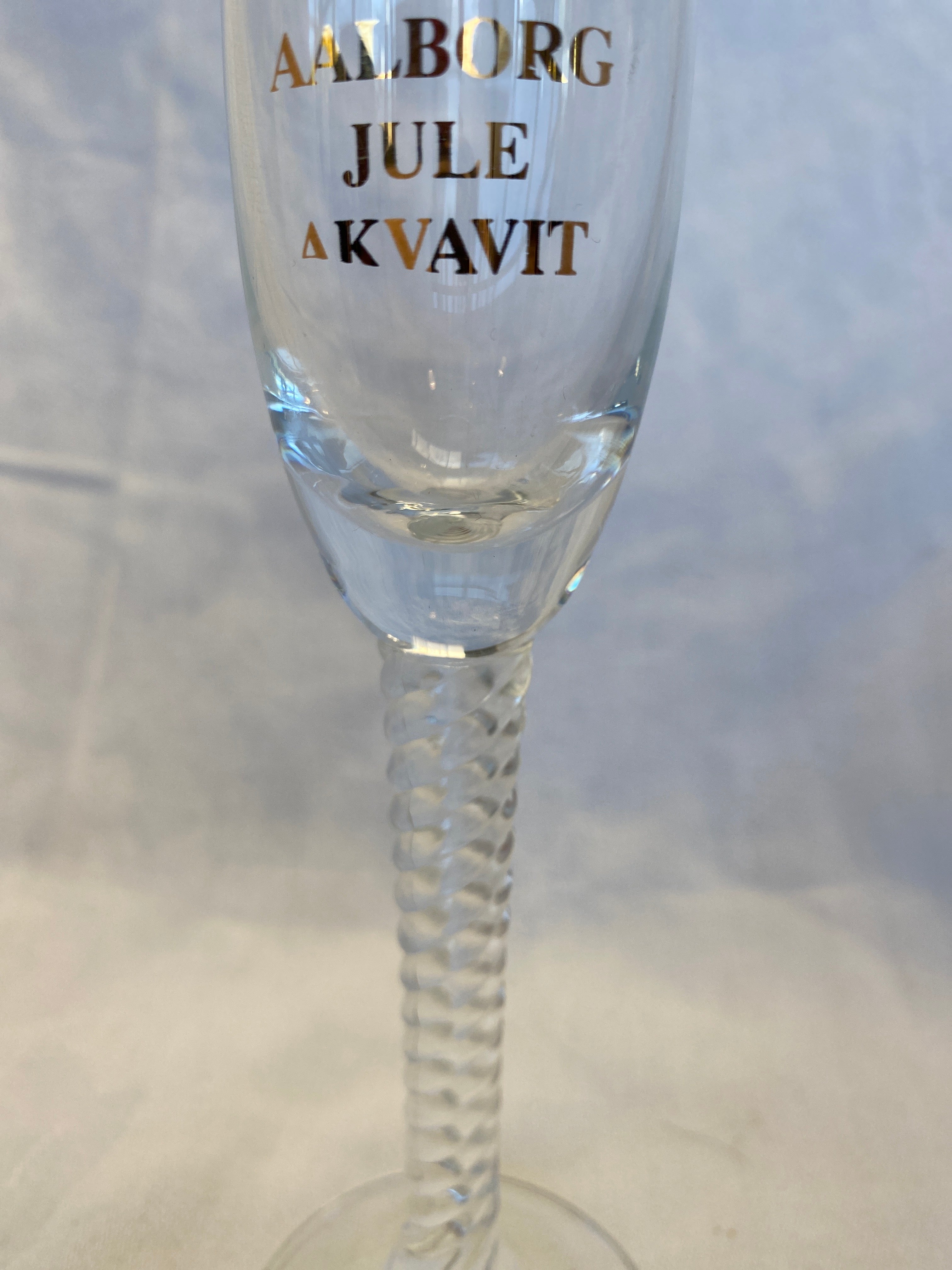 Holmegaard akvavit glas
